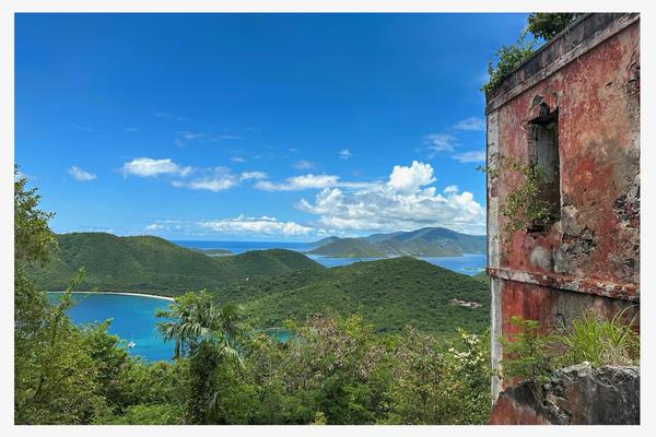 America Hill Ruins - Virgin Islands National Park Postcard Front