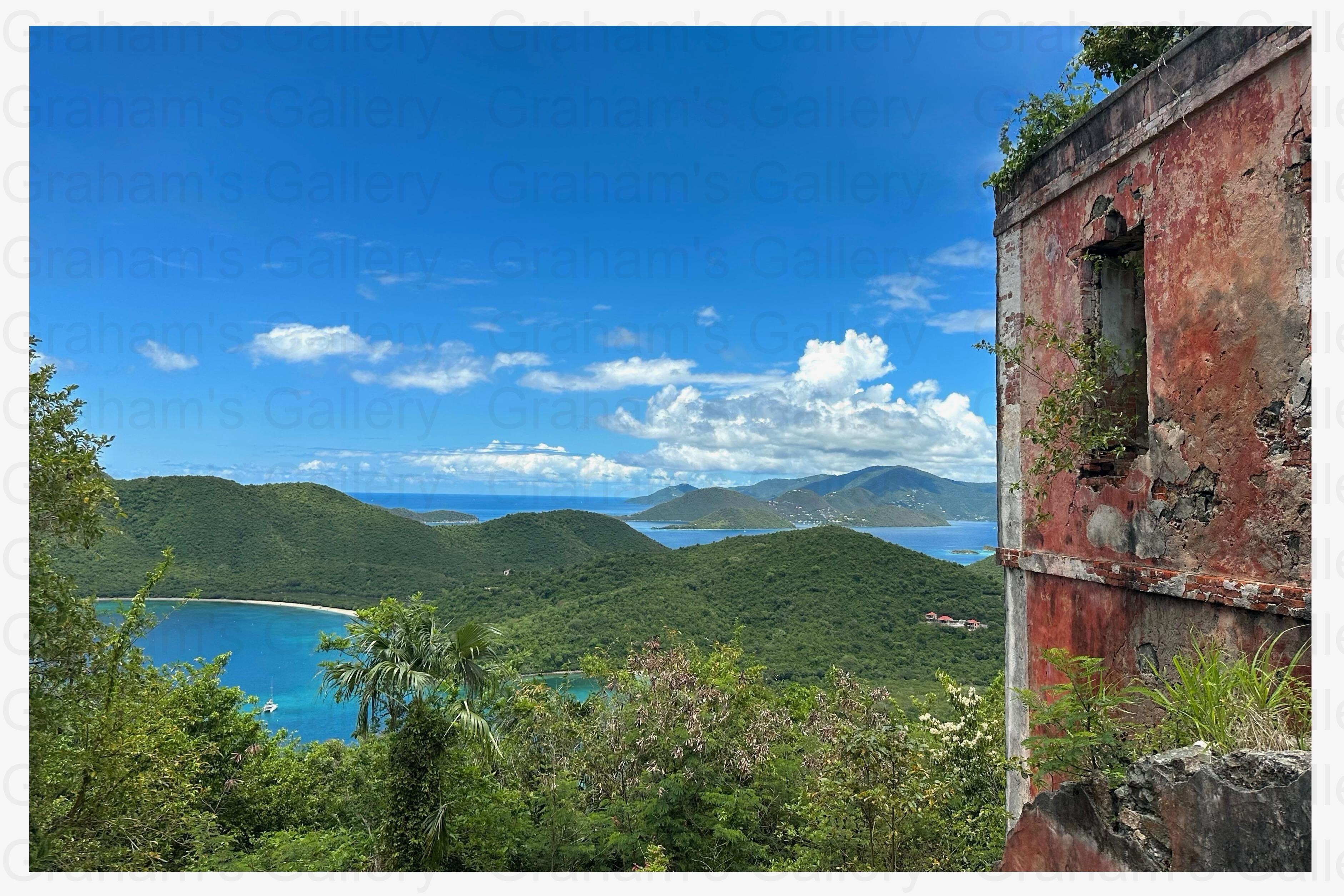 America Hill Ruins - Virgin Islands National Park Front