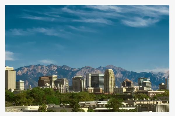 Salt Lake City – Utah Postcard Front