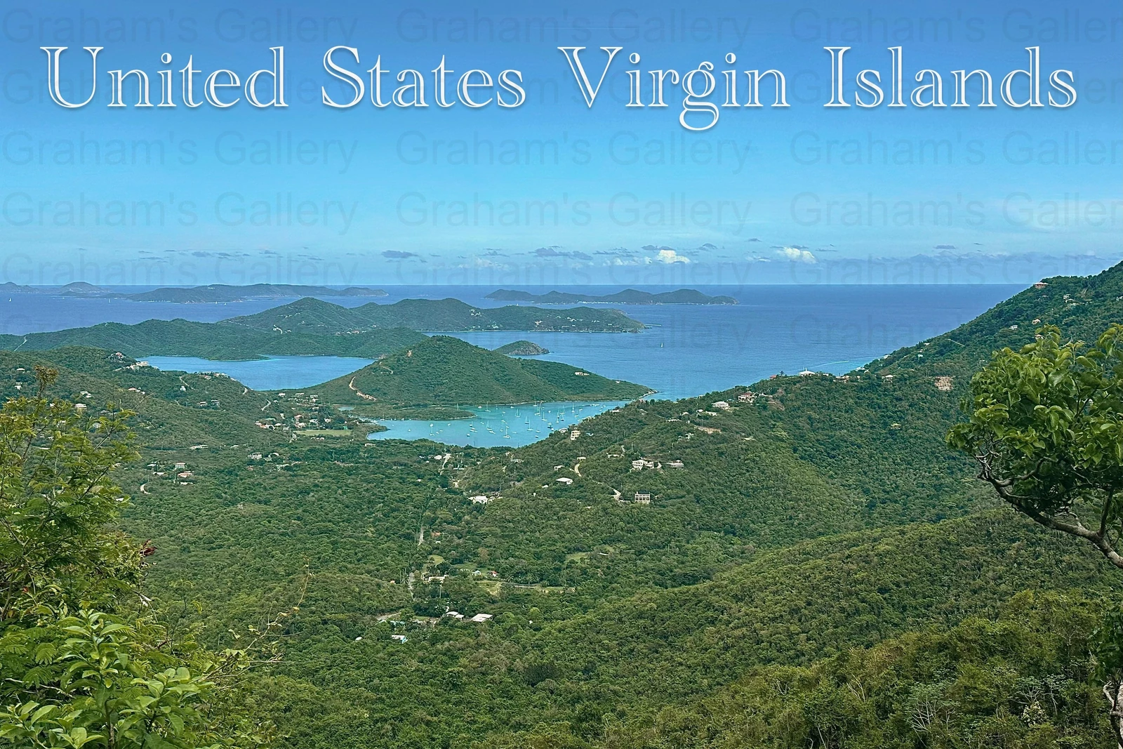 Hilltop View - Virgin Islands National Park Front