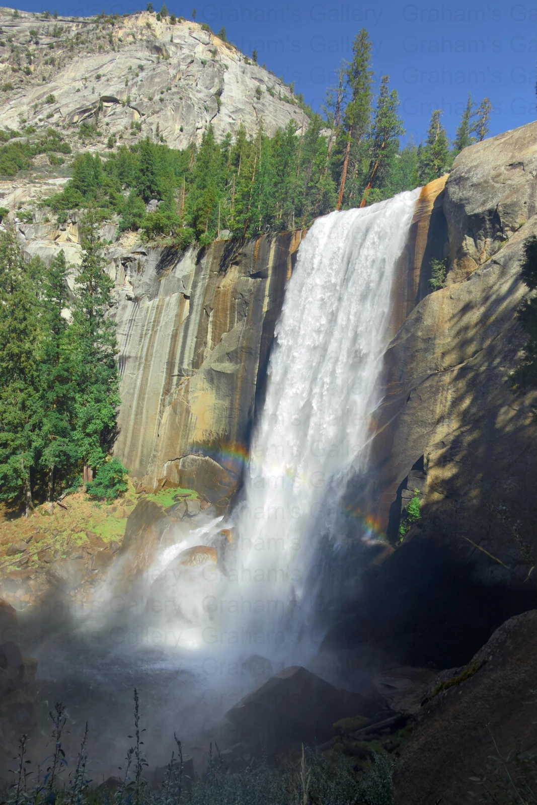 Vernal Falls - Yosemite National Park Front