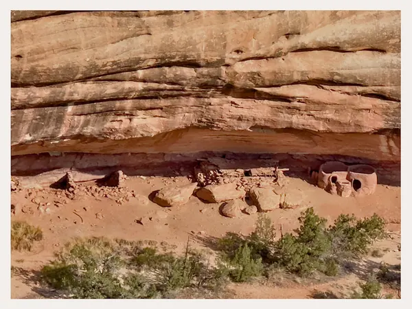 Horse Collar Ruin - Natural Bridges National Monument Postcard Front