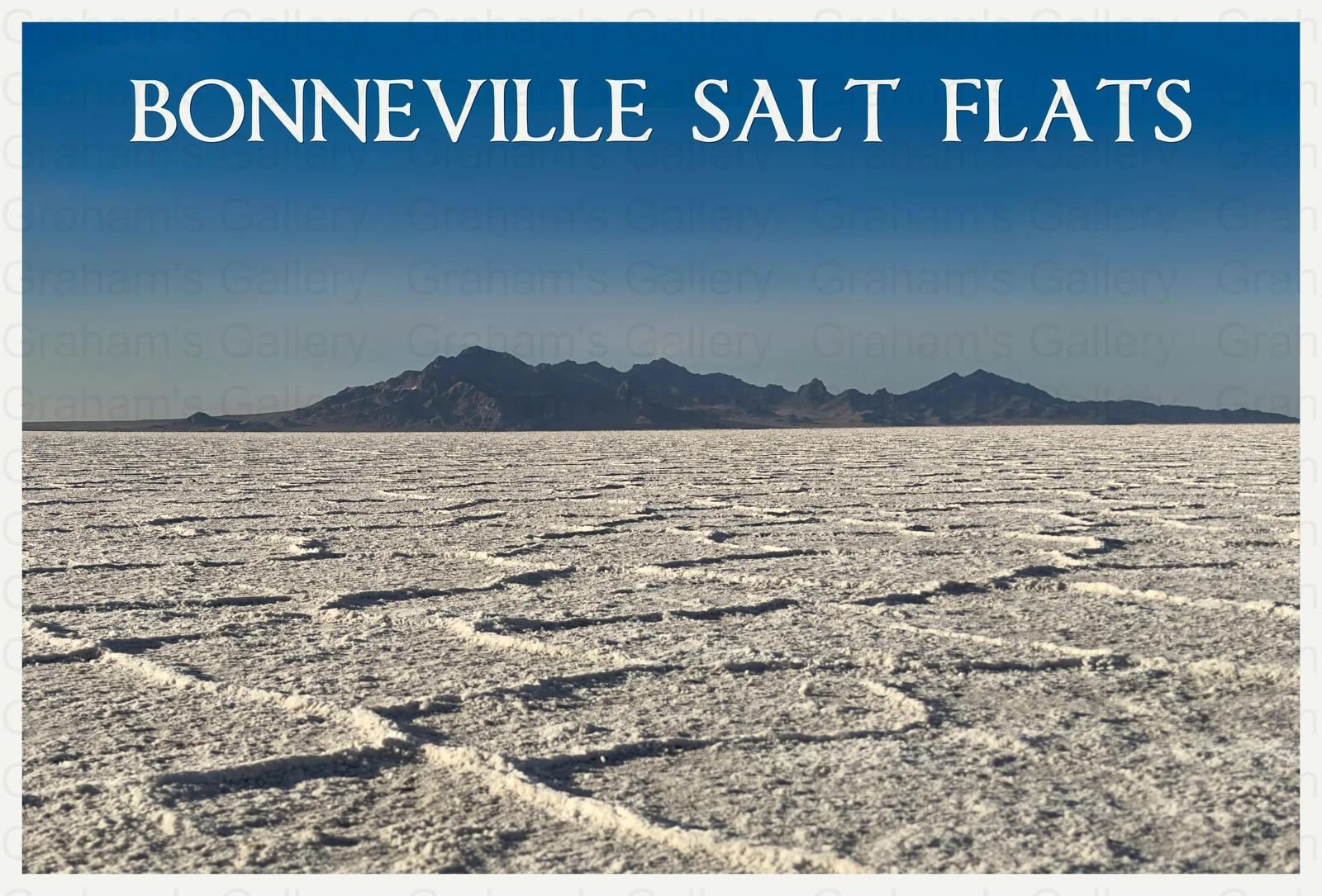 Bonneville Salt Flats – Utah Front