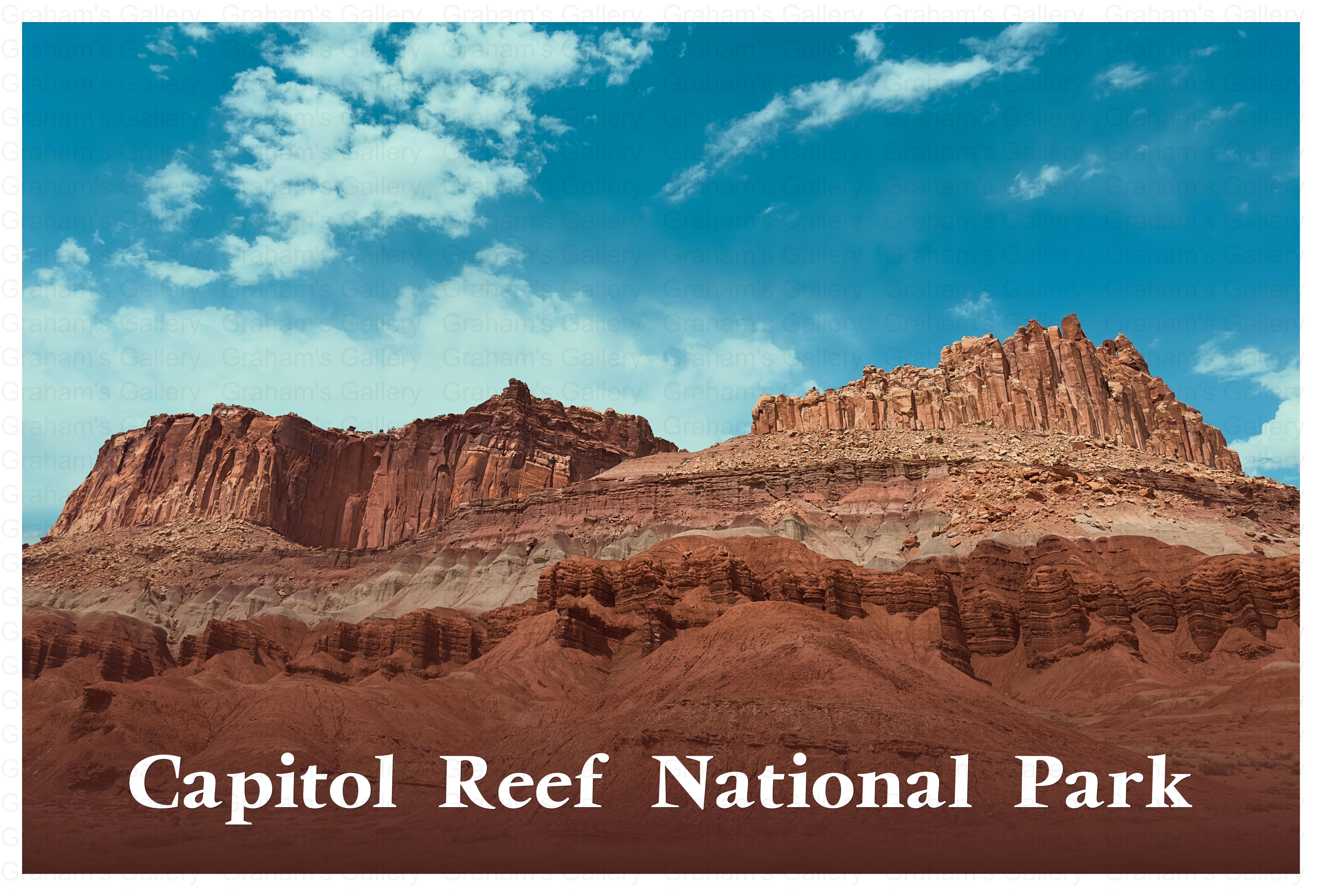 Capitol Reef – The Castle Front