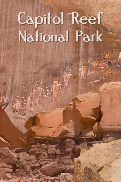 Capitol Reef Petroglyphs Postcard
