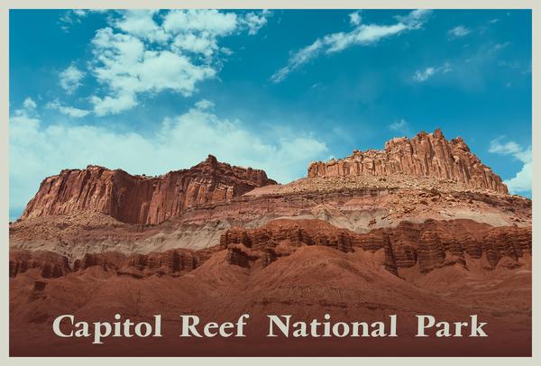 Capitol Reef – The Castle Postcard