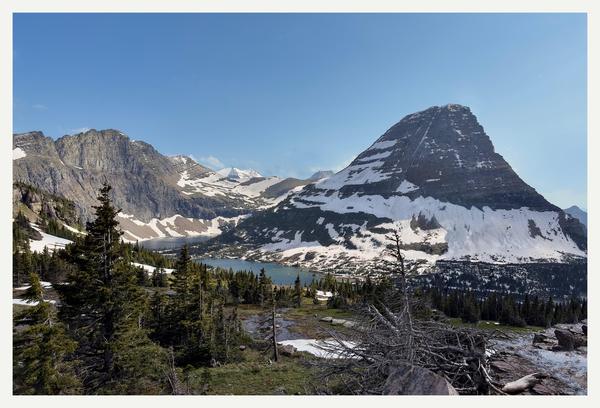 Hidden Lake – Glacier National Park Postcard
