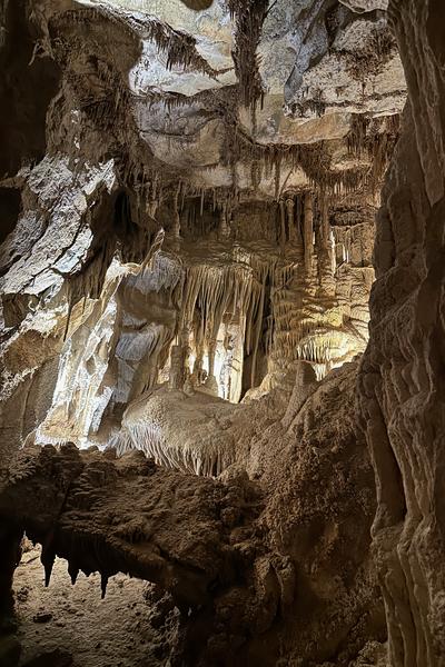 Dramatic Cave Features – Great Basin National Park Postcard Front