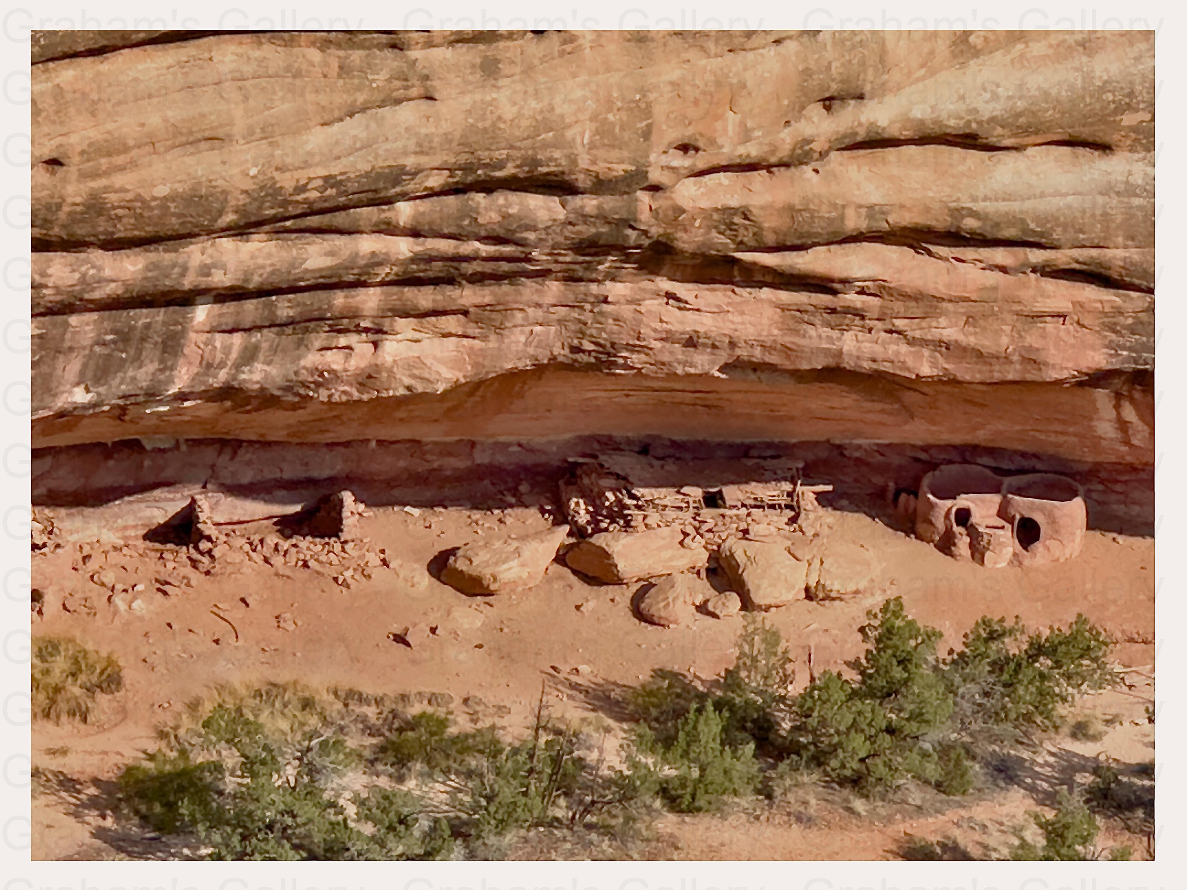 Horse Collar Ruin - Natural Bridges National Monument Front