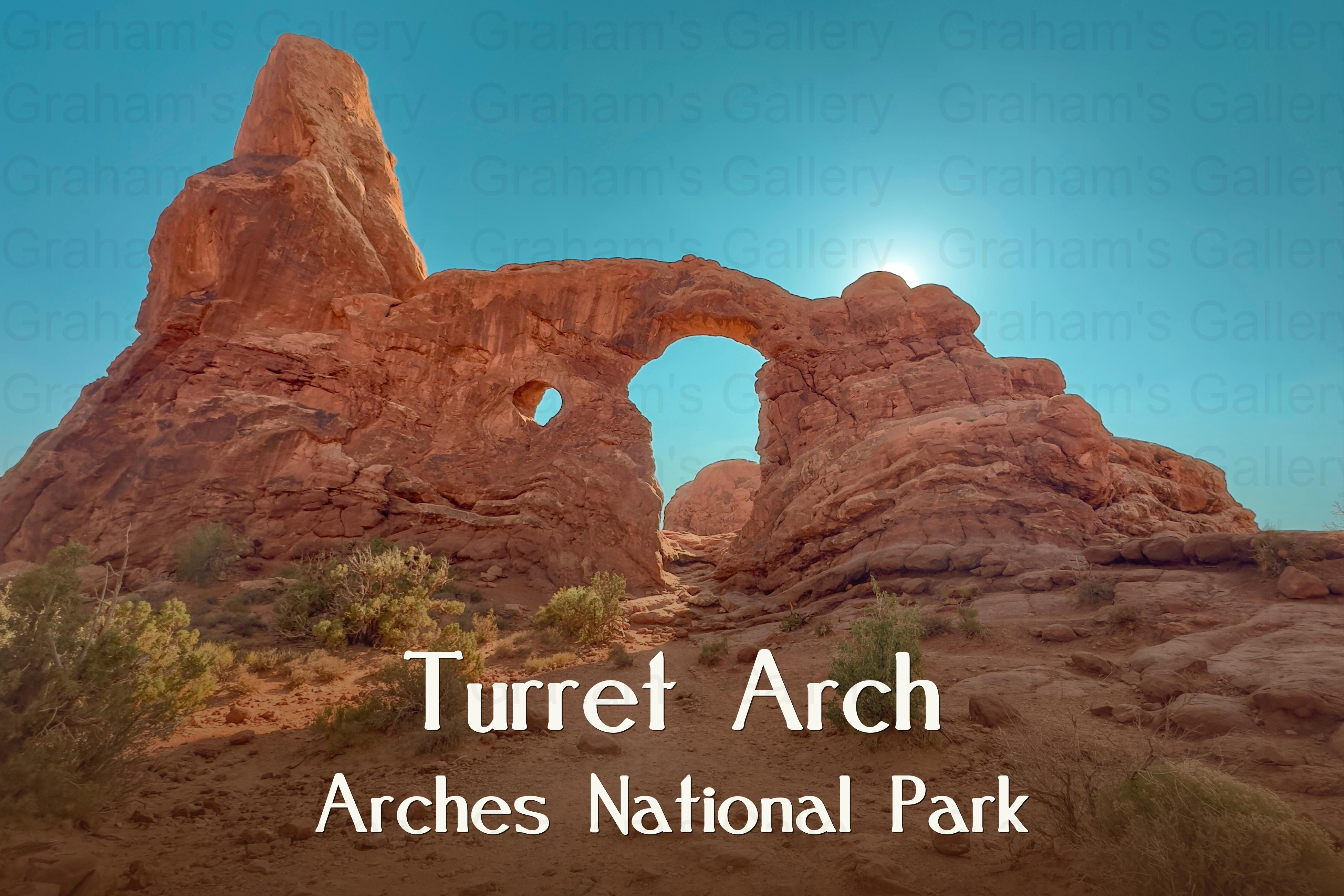 Turret Arch – Arches National Park Front